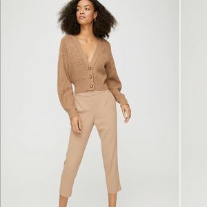 Aritzia Babaton Conan Pants Size 12 Honey Tan